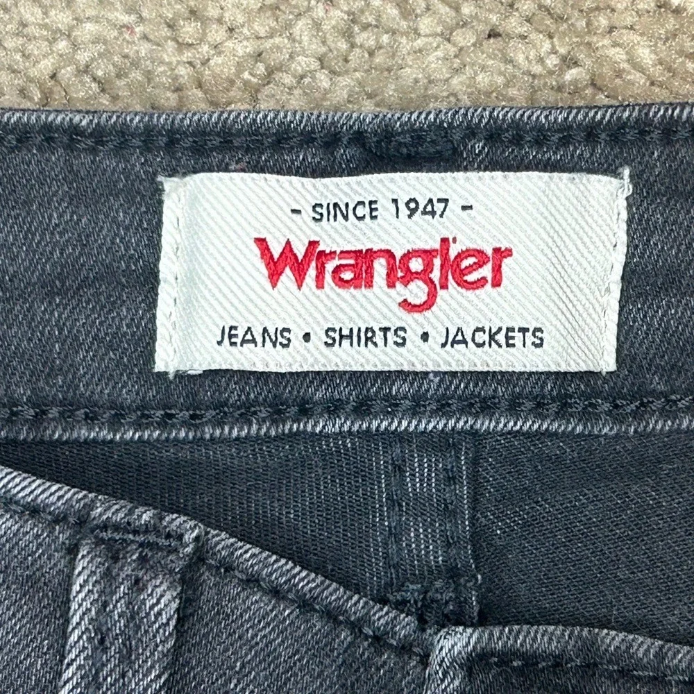 Wrangler Highest Women‎ 2 High-Rise Western Skinny Jeans Light Black/Gray